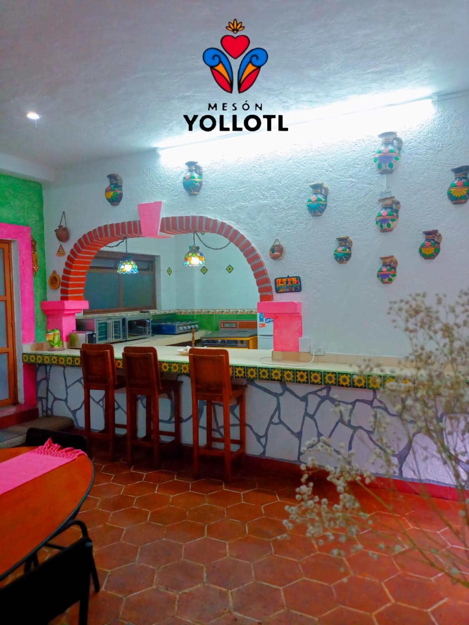 فندق Meson Yollotl بويبلا المظهر الخارجي الصورة